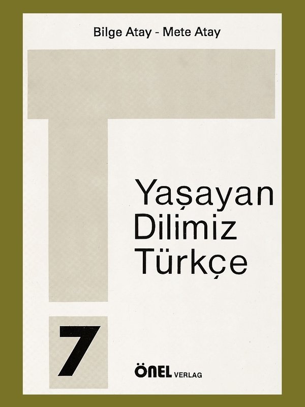Yaşayan Dilimiz Türkçe 7 Ders Kitabı
