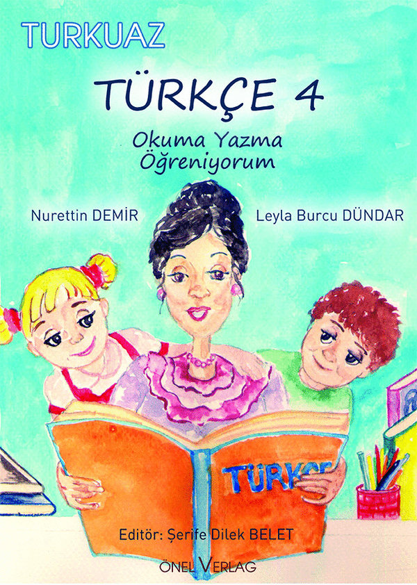 Turkuaz Türkçe 4 Ders Kitabı