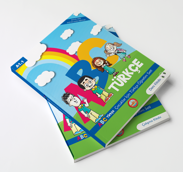 ABC Türkçe Çocuklar İçin Türkçe Öğretim Seti A1.1 (Ders Kitabı+Çalışma Kitabı+CD)